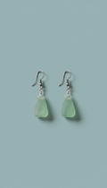 Turquoise Silver Drop Earrings