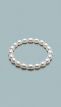 Freshwater Pearl Sand Chain Necklace