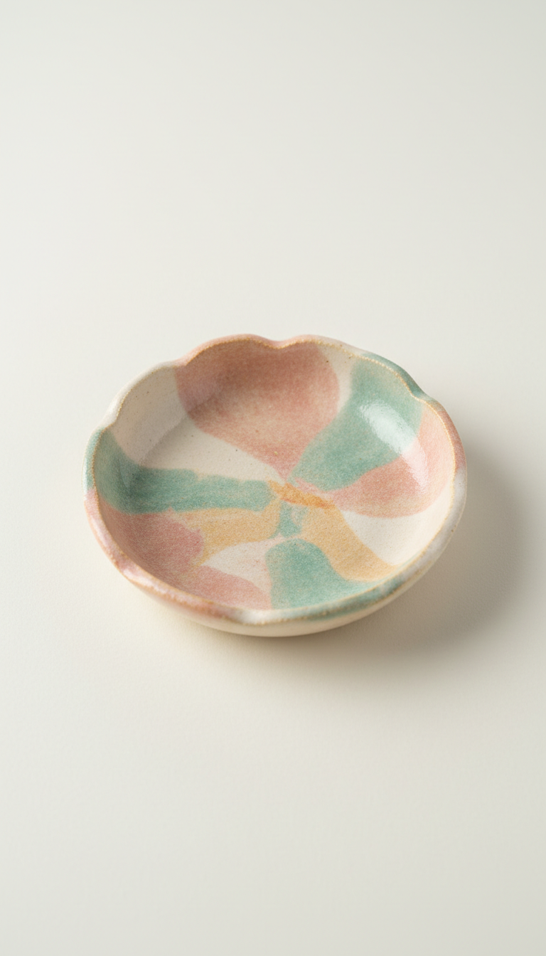 Handcrafted Ceramic Trinket Dish